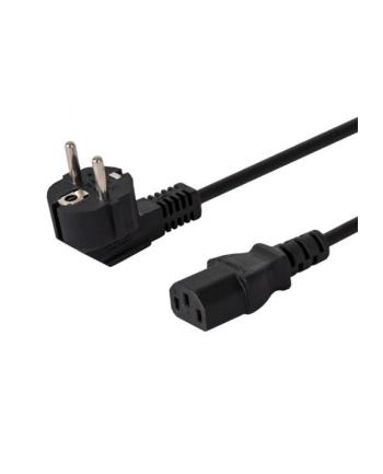 Kabel zasilający Savio CL-146 3,0m Schuko męski - IEC C13 nr 2