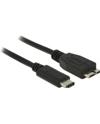 Kabel USB Delock USB-C - micro USB M/M 3.1 Gen 2 0,5m czarny nr 1