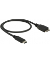 Kabel USB Delock USB-C - micro USB M/M 3.1 Gen 2 0,5m czarny - nr 20