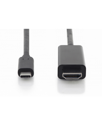 Kabel adapter DIGITUS USB 3.1 Gen 1 SuperSpeed+ Typ USB C/HDMI M/M czarny 5m