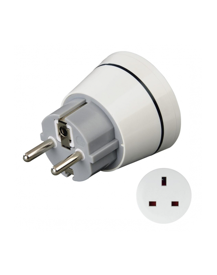 Adapter podróżny Hama - wtyczka UK >PL główny