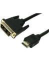 Kabel HDMI MediaRange MRCS118 HDMI/DVI-D, 2m, czarny - nr 4