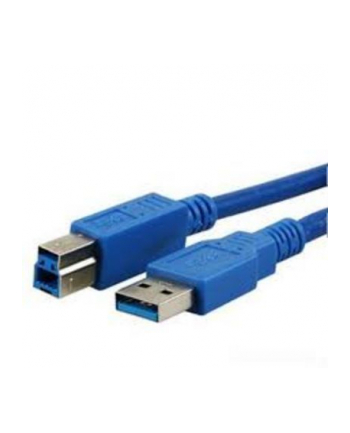 Kabel USB 3.0 MediaRange MRCS150 AM/BM, 5m, niebieski