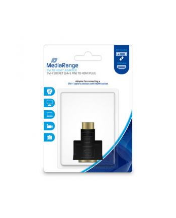 Adapter HDMI-DVI MediaRange MRCS171 czarny