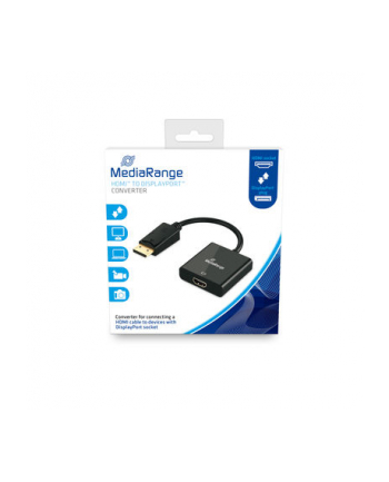 Konwerter HDMI-DisplayPort MediaRange MRCS175 czarny