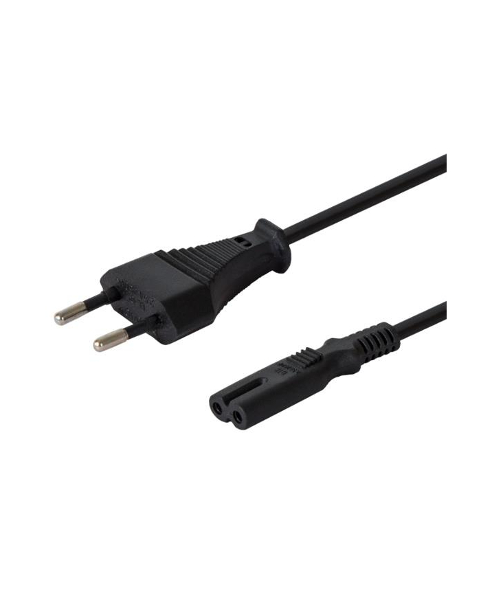 Kabel zasilający Savio CL-100 2pin, 1,8m 10 sztuk główny