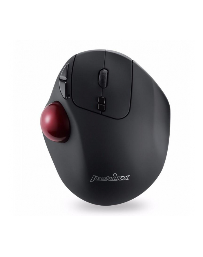 Mysz bezprzewodowa Perixx PERIMICE-717 D laserowa trackball 34mm czarna główny