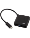 HUB USB 1:4 Hama USB 3.0 TYP C, czarny - nr 3