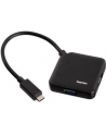 HUB USB 1:4 Hama USB 3.0 TYP C, czarny - nr 4