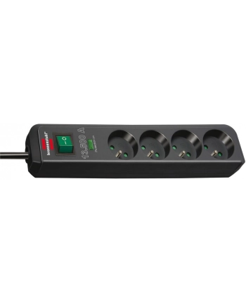 Listwa przepięciowa Brennenstuhl ''Eco-Line'' 4 gn 1,5m, czarna 13500A nr 1