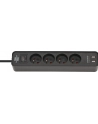 Listwa zasilająca Brennenstuhl z ładowarką USB 4gn, 1,5M, czarna - nr 1