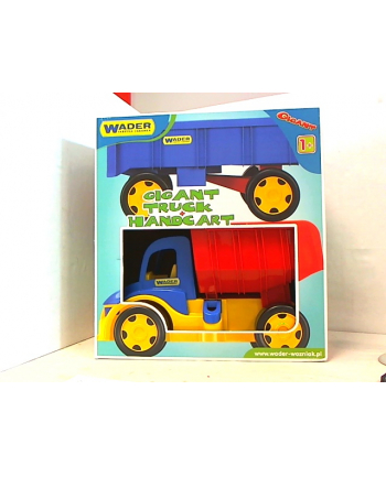 WADER.GigantTruck Wywrotka z przyczepą 65100 51005