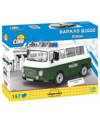 COBI 24596 Youngtimer BARKAS B1000 Polizei 156 klocków