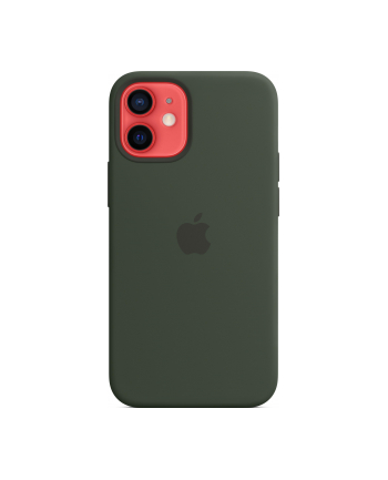 apple Silikonowe etui z MagSafe do iPhonea 12 mini Cypryjska zieleń