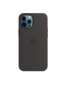 apple Silikonowe etui z MagSafe do iPhonea 12 Pro Max Czarne - nr 10
