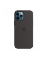 apple Silikonowe etui z MagSafe do iPhonea 12 Pro Max Czarne - nr 3