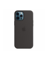 apple Silikonowe etui z MagSafe do iPhonea 12 Pro Max Czarne - nr 6