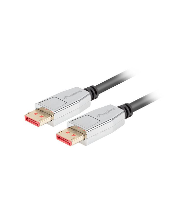 lanberg Kabel DISPLAYPORT M/M 20 PIN V1.4 1M 8K czarny główny