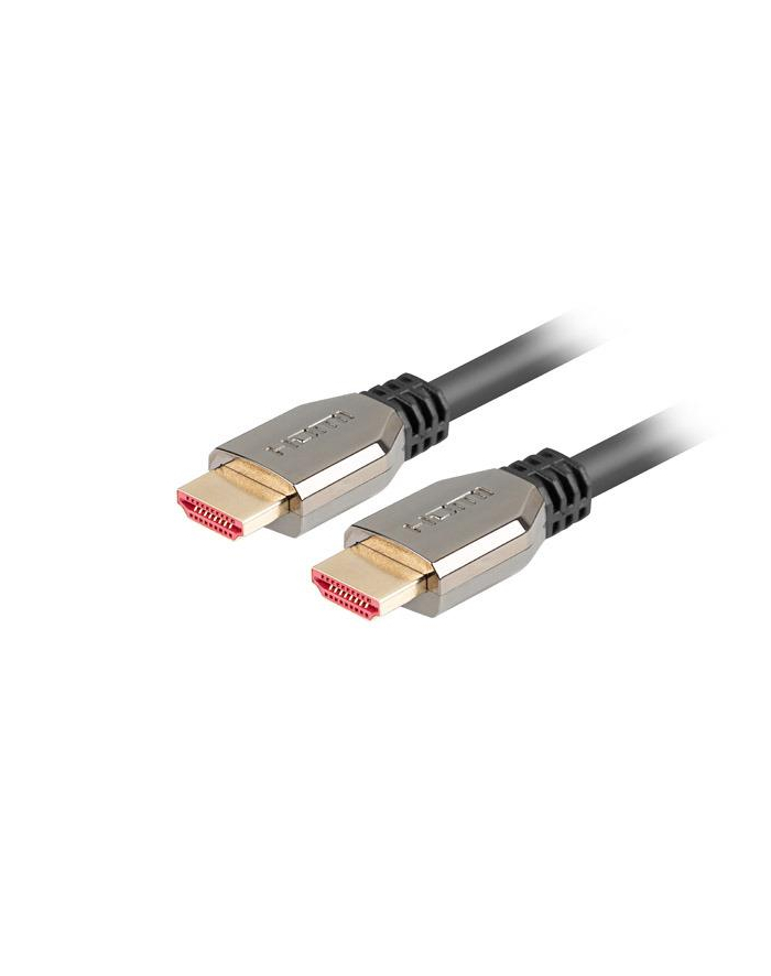 lanberg Kabel HDMI M/M V2.1 0.5m 8K 60HZ czarny główny