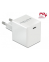 Ładowarka sieciowa delock 1xUSB C (F) 3A 100-240V 40 W biała - nr 6