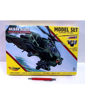 mirage modele Mirage zest.d/sklej.HelikopterAH-64A Apache 872094