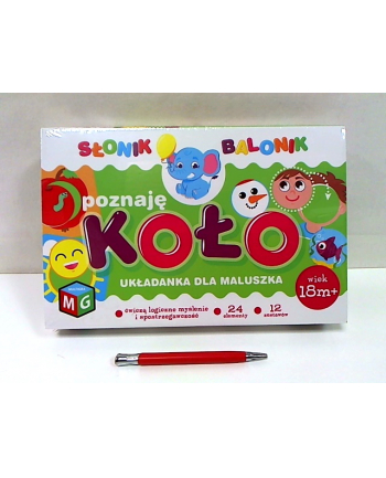 multigra Poznaję koło - Słonik Balonik 01294