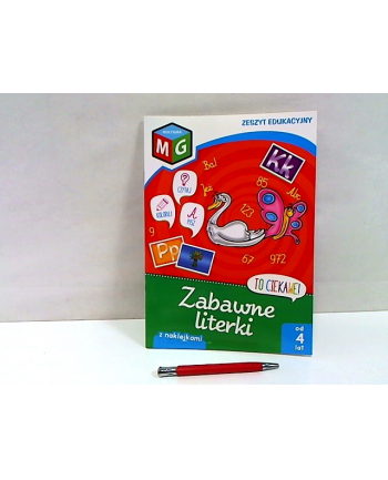 multigra Zabawne literki-zeszyt eduk.z naklej.13786