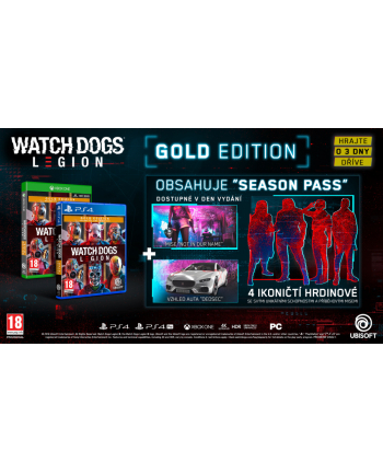 ubisoft Gra PS4 Watch Dogs Legion Gold