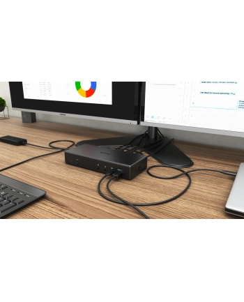 i-tec Stacja dokująca USB-C Quattro Display Docking Station Power Delivery 85 W nr 2