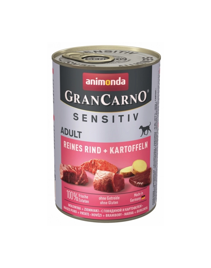 ANIMONDA Grancarno Sensitiv wołowina  ziemniak 400g główny