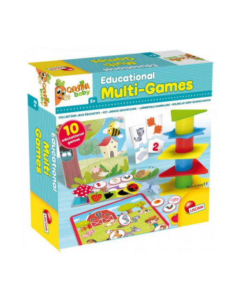 lisciani giochi Carotina baby. Zestaw gier edukacyjnych 80243 LISCIANI