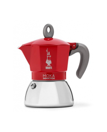 Bialetti kawiarka New Moka Induction 4tz czerwona nr 2