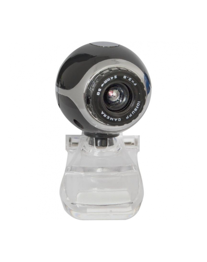 DEFENDER KAMERA INTERNETOWA 0 3 MPX  PODŚWIETLENIE  MIKROFON  PRZYCISK FOTO  C-110 główny