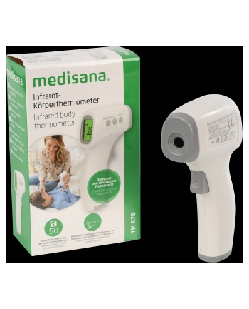 Medisana bezdotykowy termomert MEDYCZNY TM A79 / Infrared Body / Memory function - kolor biały nr 1