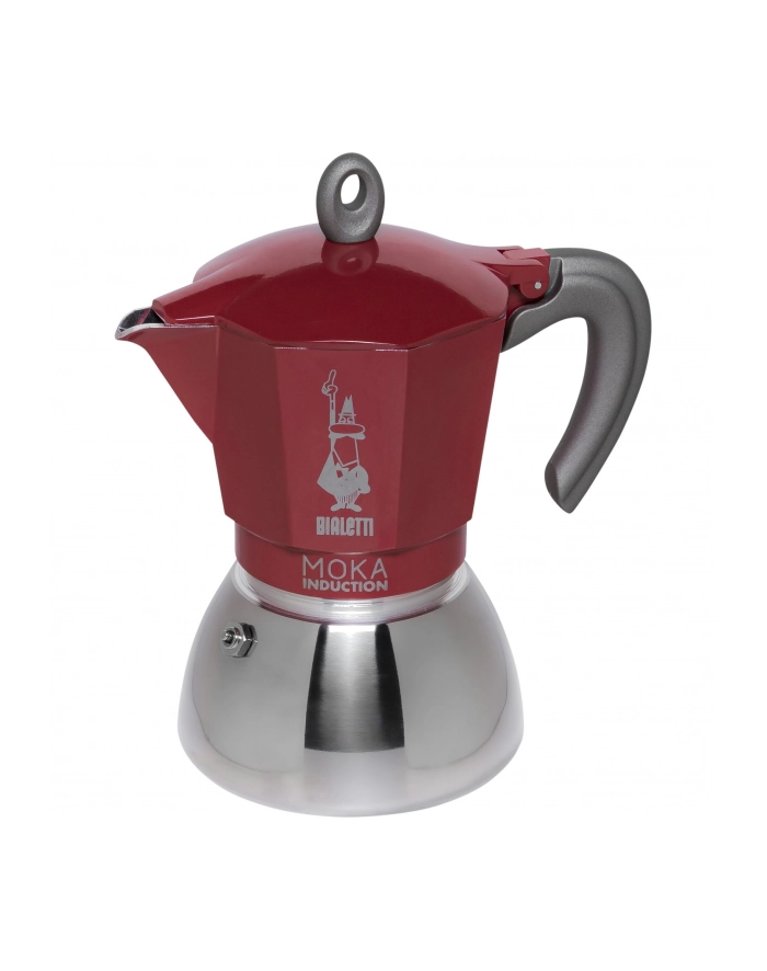 Bialetti kawiarka New Moka Induction 6tz czerwona główny