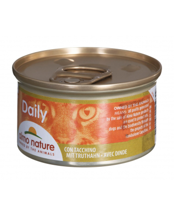 ALMO NATURE Daily Menu Mus z indykiem - puszka 85g