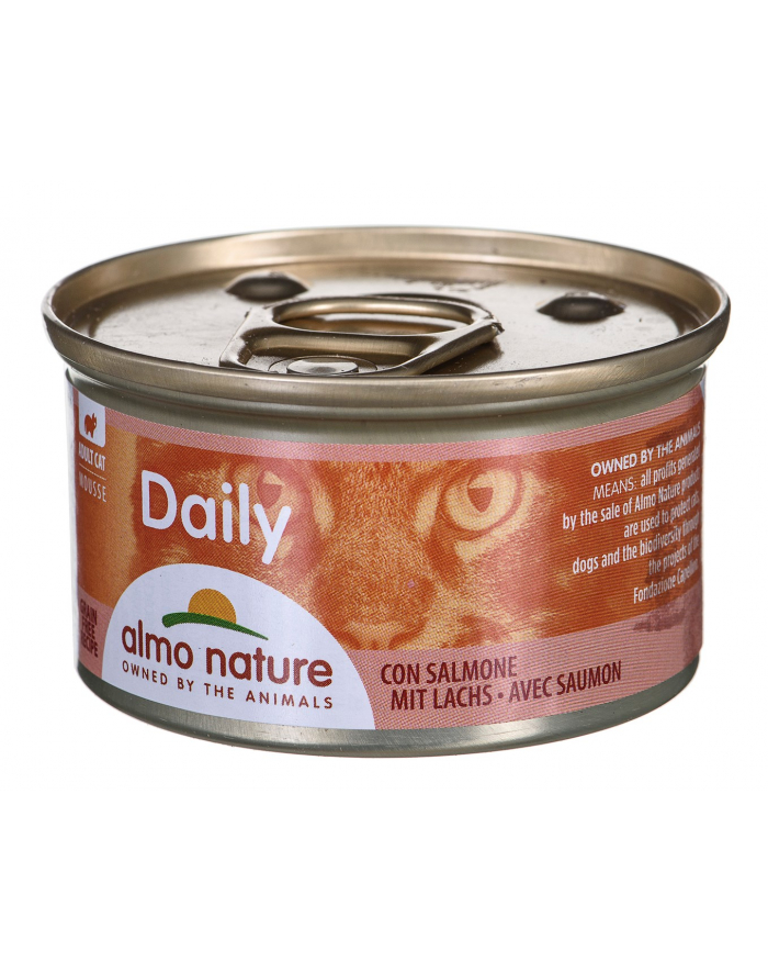 ALMO NATURE Daily Menu Mus z łososiem - puszka 85g główny