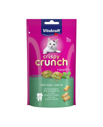 VITAKRAFT Crispy Crunch Dental - przysmak dla kota 60g