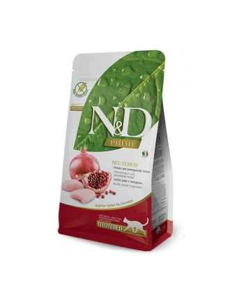 FARMINA N'D PRIME CAT NEUTERED - CHICKEN ' POMEGRANATE ADULT 5kg nr 1