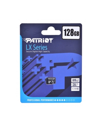 patriot memory PATRIOT MicroSDHC Card LX Series 128GB UHS-I/Class 10 nr 2