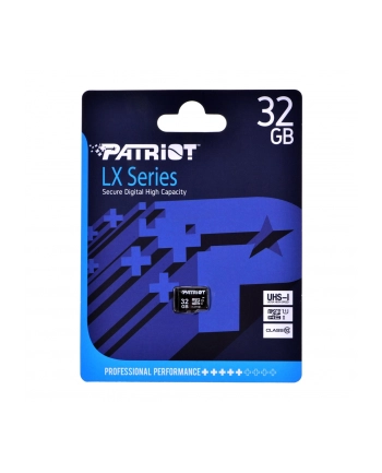 patriot memory PATRIOT MicroSDHC Card LX Series 32GB UHS-I/Class 10 nr 2