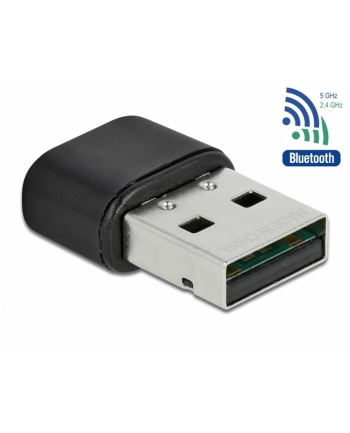 DELOCK USB WiFi adapter AC 433 mbps dual band 2.4/5GHz internal antennas with Bluetooth 4.2 nr 2