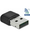 DELOCK USB WiFi adapter AC 433 mbps dual band 2.4/5GHz internal antennas with Bluetooth 4.2 - nr 20