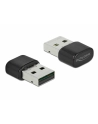 DELOCK USB WiFi adapter AC 433 mbps dual band 2.4/5GHz internal antennas with Bluetooth 4.2 - nr 6