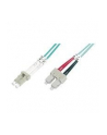 DIGITUS LWL patchcable LC/SC 50/125 2m multimode duplex OM4 RAL 4003 - nr 2