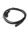 lanberg Kabel euro CEE 7/16-C7 3m  VDE 3m  CA-C7CA-11CC-0030-BK - nr 1