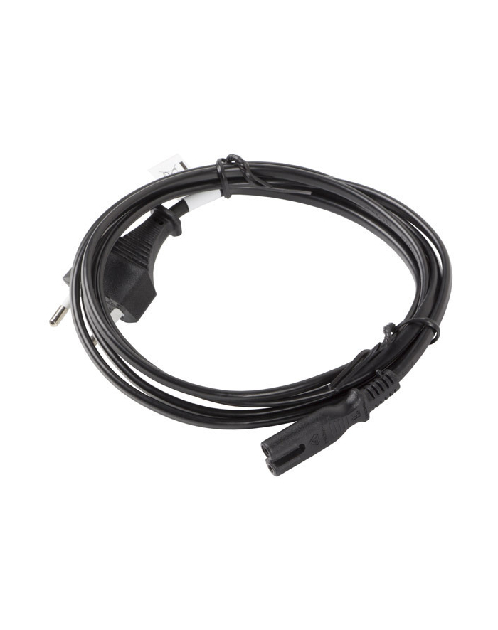 lanberg Kabel euro CEE 7/16-C7 3m  VDE 3m  CA-C7CA-11CC-0030-BK główny