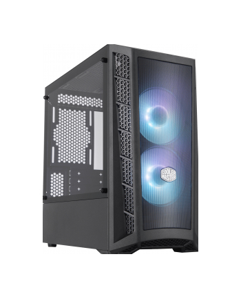 Cooler Master MasterBox MB311L ARGB, tower case (black, tempered glass, incl.ARGB controller)