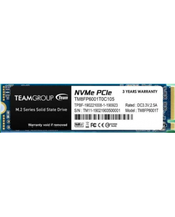 TEAM GROUP MP33 Pro 512GB PCIe Gen3 x4 NVMe M.2 SSD 2100/1700 MB/s