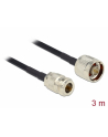 DELOCK antenna cable N/M to N/F 3m low loss - nr 1